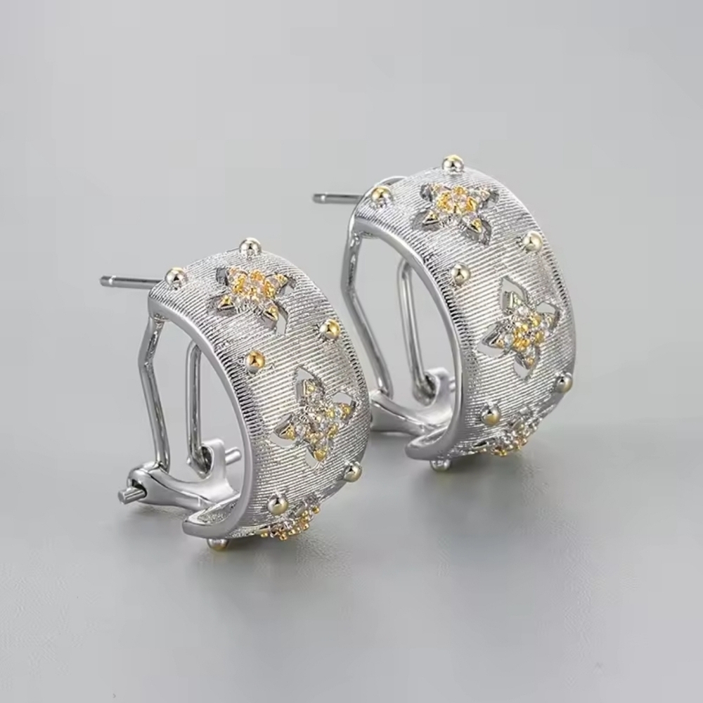 Vintage luxury earrings - Picture 7 of 7
